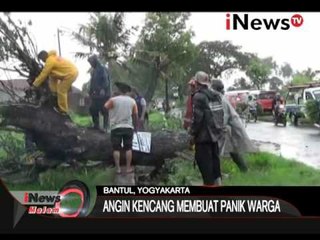 Hujan Deras Dan Angin Kencang Membuat Rumah Ambruk Di Bantul, Yogyakarta - iNews Malam 26/11