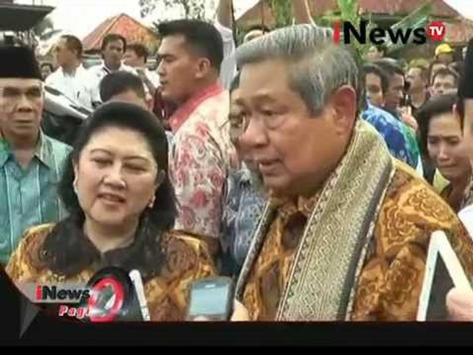SBY Blusukan Di Pasar Indralaya, Ogan Ilir, Sumatera Selatan - iNews Pagi 26/11