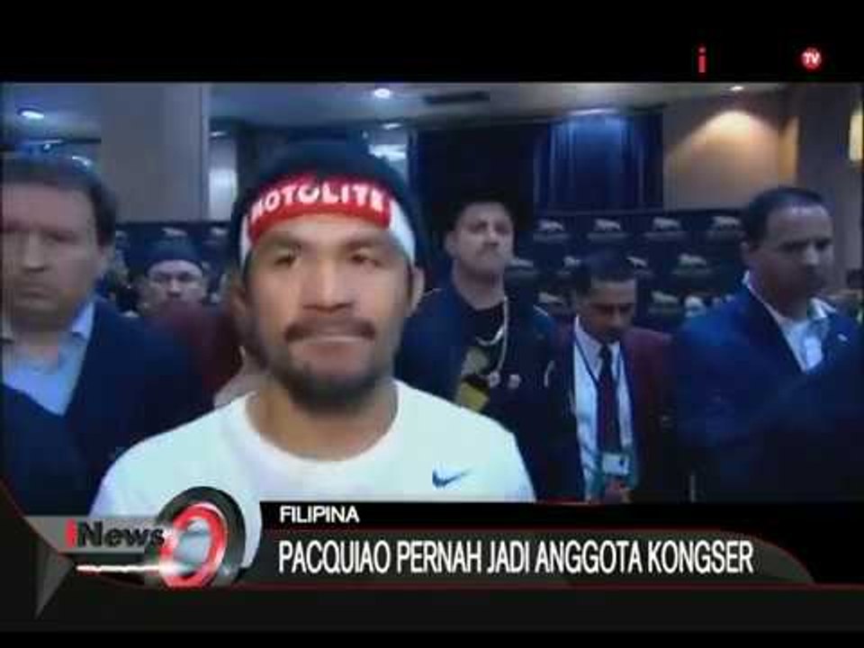 PacMan Berencana Calonkan Diri Menjadi Senator Filipina - iNews Malam 08/10