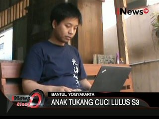 Kisah Inspiratif, Anak Tukang Cuci Pakaian Lulus S3 Di Jepang - iNews Siang 09/10