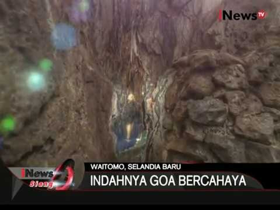 Goa Unik Di Selandia Baru Miliki Cahaya Seperti Bintang-bintang - iNews Siang 12/10