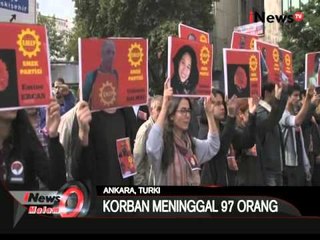Ledakan Bom Kembar Di Turki Saat Gelar Demo Tewaskan 97 Orang - iNews Malam 12/10