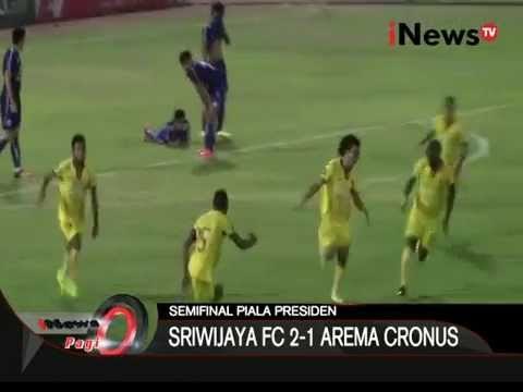 Semi Piala Presiden, Sriwijaya Berhasil Kalahkan Arema Cronus Dengan Skor 2-1 - iNews Pagi 12/10