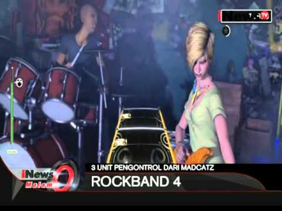 Rockband 4 Akan Hadir Di Playstation 4 Dan XBox One - iNews Malam 13/10