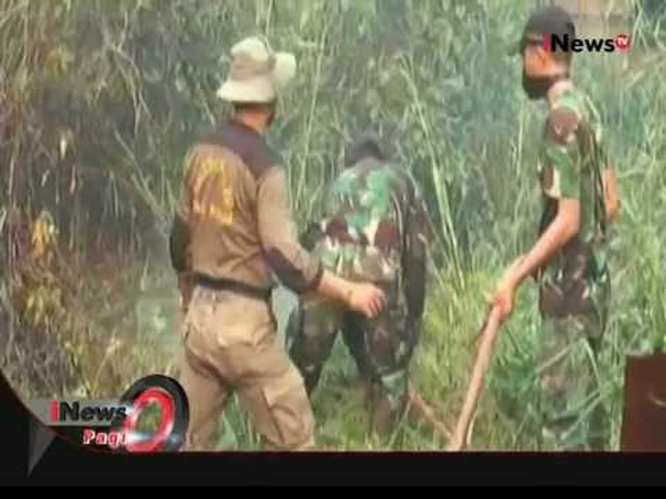 Kebakaran Lahan Terus Terjadi Di Sampit, Aparat Kewalahan Padamkan Titik Api - iNews Pagi 14/10