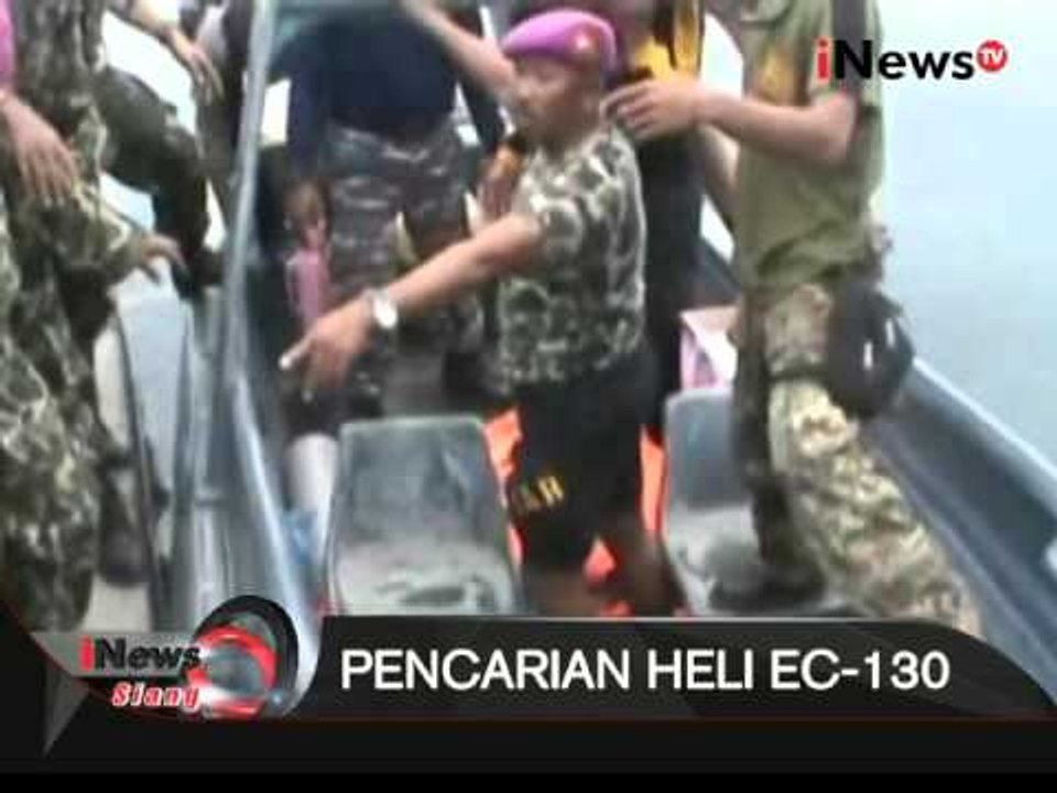 Detik-detik Ditemukannya Awak Pesawat Helikopter EC 130 Yang Jatuh - iNews Siang 14/10