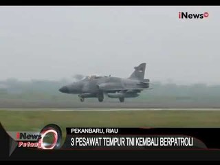 3 Pesawat Tempur TNI Kembali Berpatroli  - iNews Petang 14/10