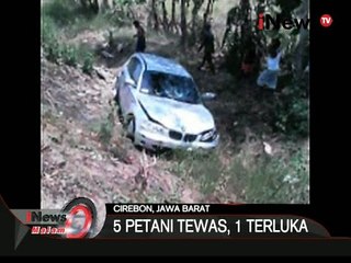 Kecelakaan Maut, 5 Petani Tewas 1 Terluka Ditabrak Mobil Sedan - iNews Malam 14/10