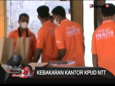 Pilkada 2015, Tim Khusus Berhasil Menemukan Alat Bukti Terbakarnya KPUD NTT - iNews Siang 15/10