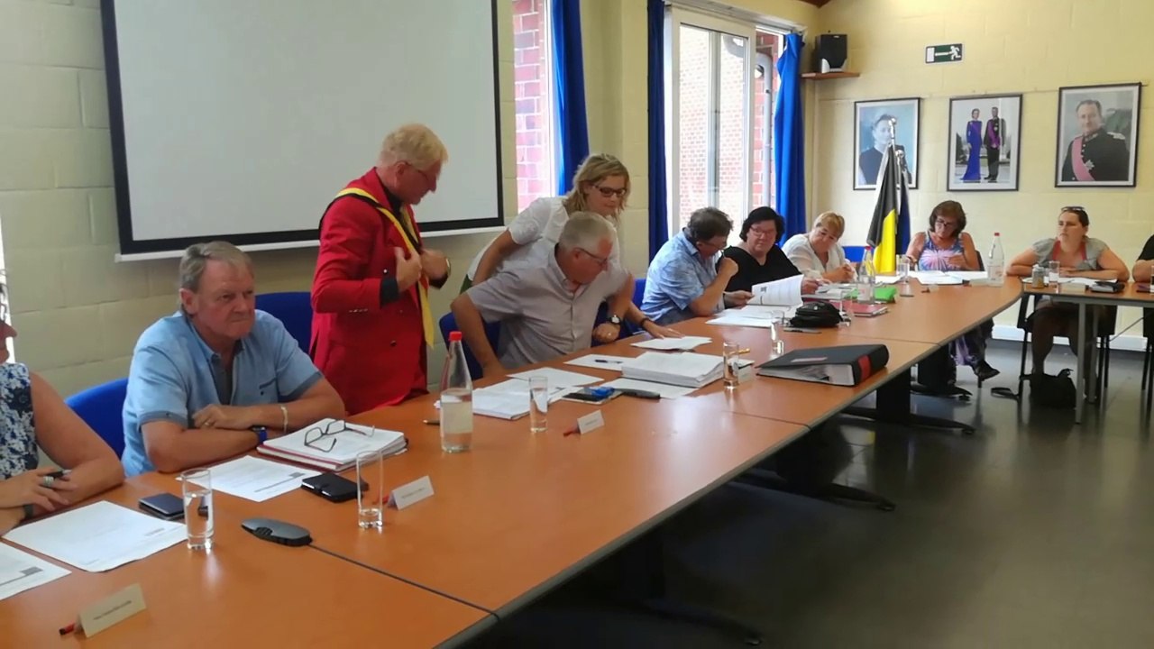 Prestation de serment de Virginie Breyne