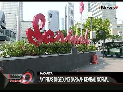 Pasca Kebakaran, Aktifitas Di Gedung Sarinah Kembali Normal - iNews Petang 16/10