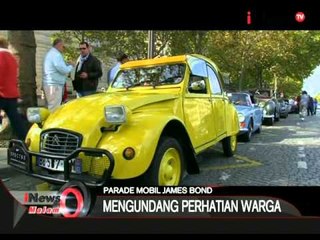 Parade Mobil-mobil Yang Pernah Di Pakai James Bond Di Paris - iNews Malam 19/10