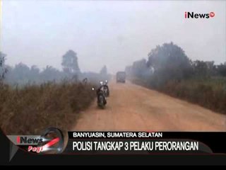 Polres Banyuasin Menetapkan 2 Perusahaan Jadi Tersangka Pembakaran Lahan - iNews Pagi 22/10