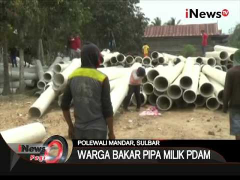 Sawah Kekeringan, Demo Tolak Air Bersih Di Polewali Ricuh - iNews Pagi 22/10