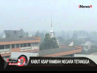 Kabut Asap Rambah Negara Tetangga, Kabut Asap Di Selatan Thailand Berbahaya - iNews Malam 22/10