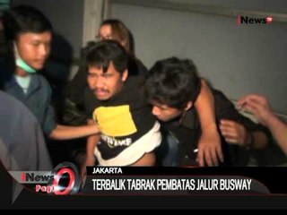 Akibat Supir Yang Mengantuk,Truk Sampah Pemkot Jakarta Terbalik - iNews Pagi 23/10