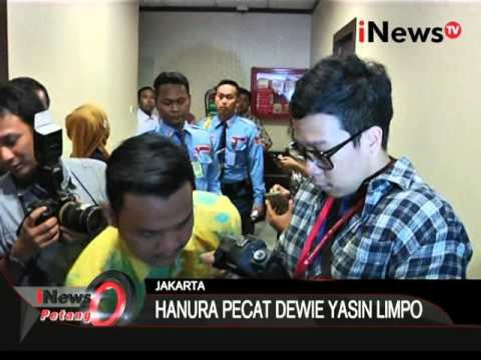 Hanura Pecat Dewie Yasin Limpo - iNews Petang 23/10