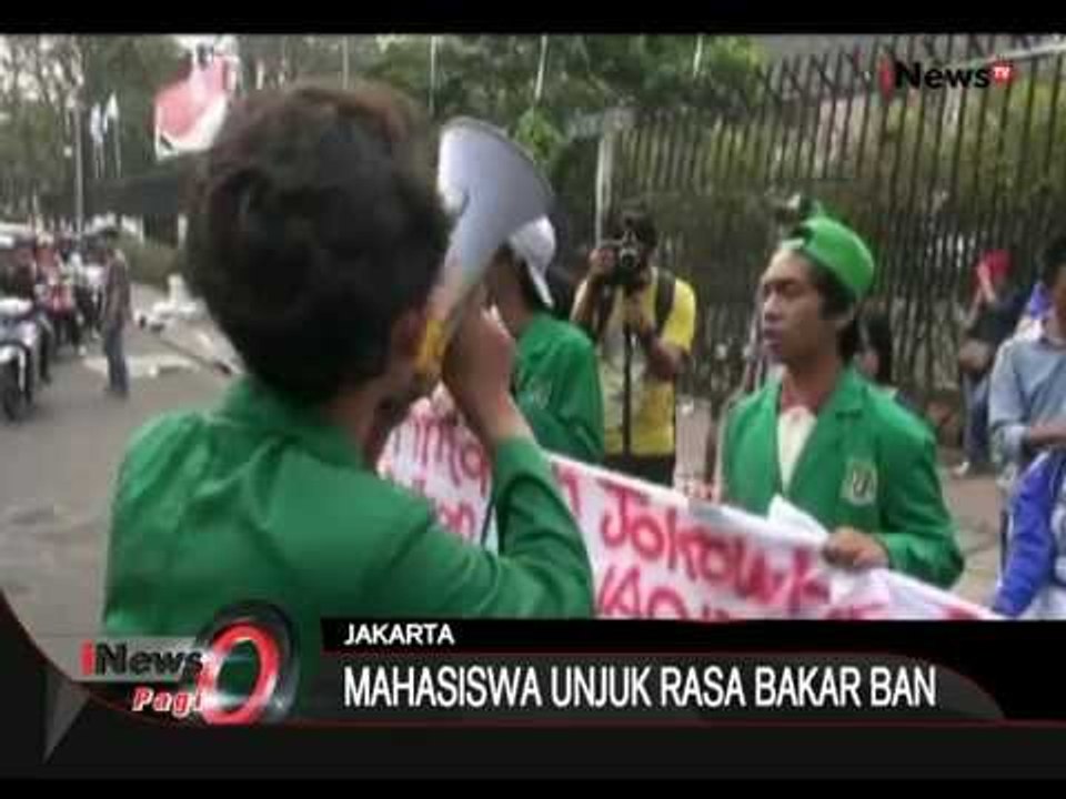 Setahun Jokowi-JK, Puluhan Mahasiswa Jakarta Berunjuk Rasa - iNews Pagi 23/10