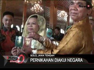 Sebanyak 34 Pasangan Di Solo Tengah Berbahagia Usai Ikuti Nikah Massal - iNews Siang 23/10