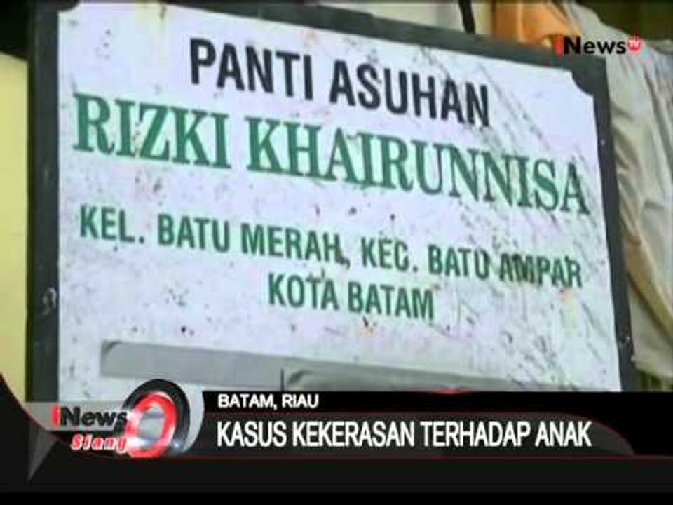 Aksi Kekerasan Anak, Panti Asuhan Di Batam Digerebek - iNews Siang 23/10
