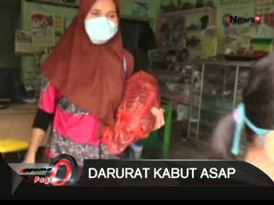 Terus Dikepung Kabut Asap, Sebagian Warga Palangkaraya Mengungsi - iNews Pagi 23/10