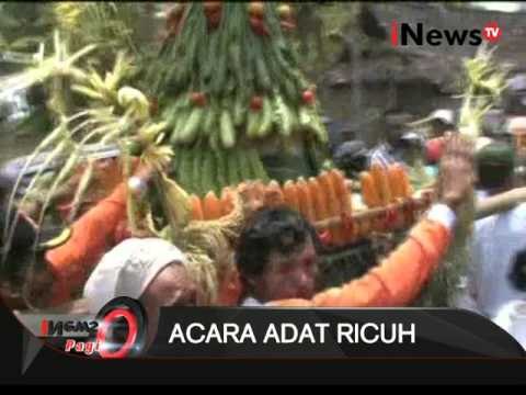 Inilah Kericuhan Acara Adat Di Klaten, Jawa Tengah - iNews Pagi 26/10