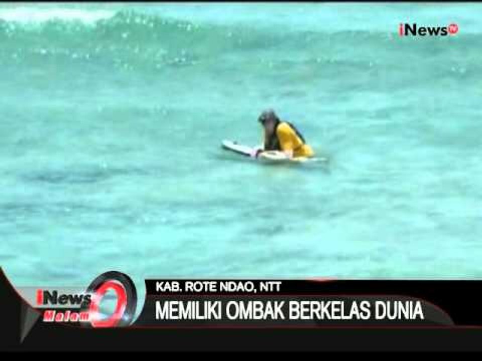 Pantai Nembrala, Dihiasi Hamparan Pasir Putih Dan Gulungan Ombak - iNews Malam 25/10