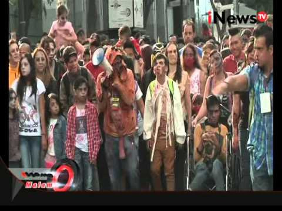 Inilah Kemeriahan Perayaan Zombie Walk Di Meksiko - iNews Malam 25/10