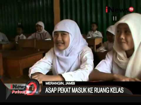 GAWAT!!! Asap Pekat Ganggu Proses Belajar Mengajar - iNews Petang 26/10