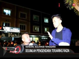 Operasi Zebra 2015 Di Kendari, Polisi Tangkap Remaja Yang Membawa Senjata Tajam - iNews Pagi 27/10