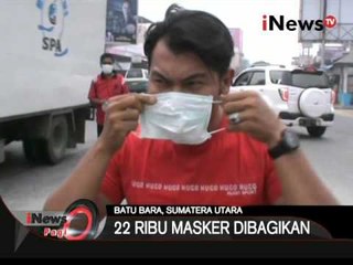 Solidaritas Masyarakat Peduli Anti Asap Lingkungan Bagikan 22 Ribu Masker - iNews 27/10