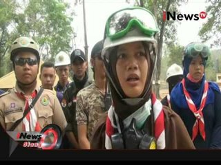 50 Relawan Anggota Pramuka Cabang Sumatera Selatan Bantu Padamkan Kebakaran - iNews Siang 27/10