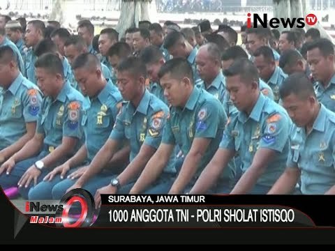 Ribuan Personil Anggota TNI-Polri Melaksanakan Sholat Istisqo - iNews Malam 28/10