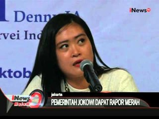 Lingkaran Survei Indonesia Lansir Setahun Jokowi-JK Dapat Rapor Merah - iNews Malam 29/10