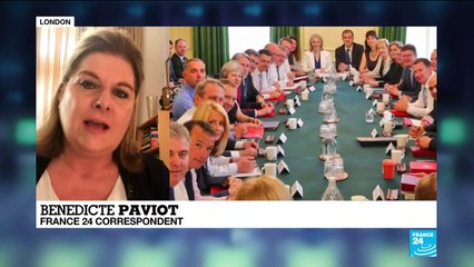 British PM holds cabinet meeting after high-profile resignations