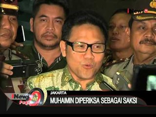 Descargar video: Ketua Umum PKB, Muhaimin Iskandar Diperiksa KPK Sebagai Saksi - iNews Pagi 29/10