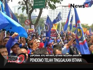 Live Report: Ayu Aryanti, Demo Buruh - iNews Petang 29/10
