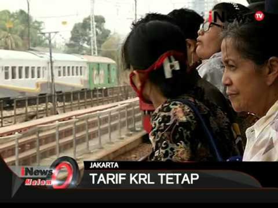 Tarif KRL Batal Naik, Dana PSO Ditambah 160 Milyar Rupiah - iNews Malam 01/11