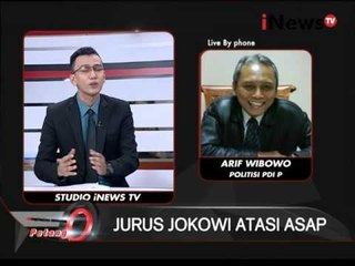 Telewicara: Arif Wibowo, Jurus Jokowi Atasi Asap - iNews Petang 30/10
