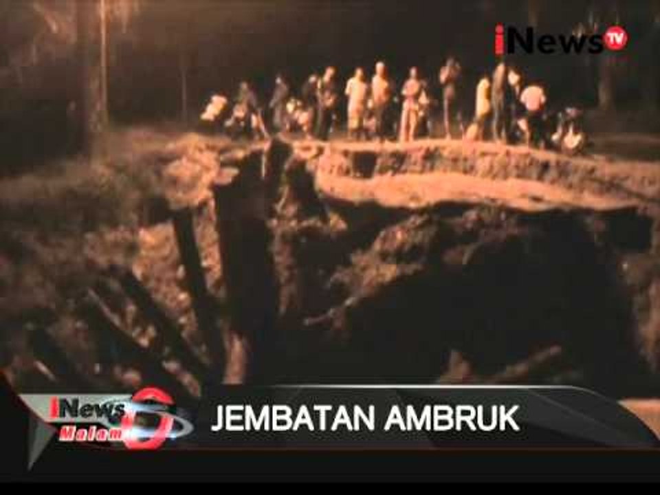 Inilah Jembatan Ambruk Yang Diterjang Banjir Di Subulasalam, Aceh - iNews Malam 01/11