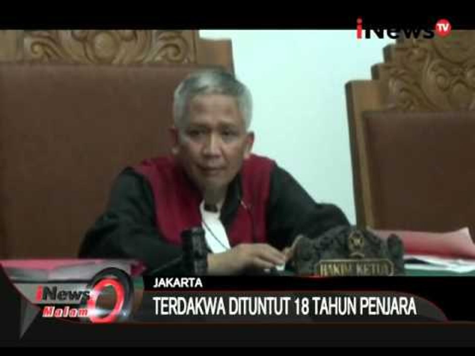 Sidang Pembunuhan Tata Chuby Terdakwa Dituntut 18 Tahun Penjara - iNews Malam 02/10