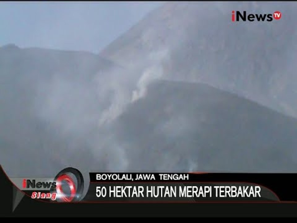 Kebakaran Di Gunung Merapi, Jalur Pendakian Ditutup - iNews Siang 02/11