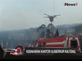 Polisi Belum Pastikan Penyebab Kebakaran Kantor Gubernur - iNews Pagi 02/11