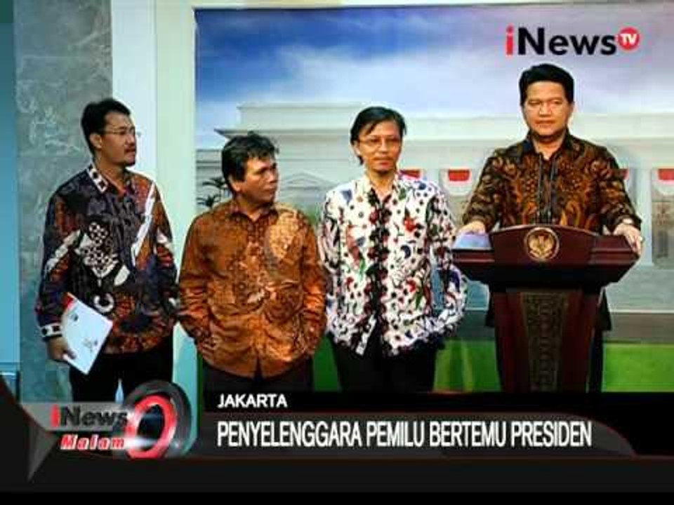 Jelang Pilkada Serentak, Penyelenggara Pemilu Laporkan Persiapan Kepada Presiden - iNews Malam 03/11