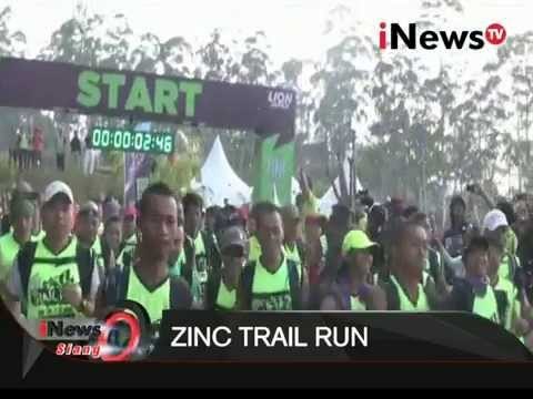 Zinc Trail Run, Peserta Tempuh Jarak 12 KM - iNews Siang 04/11