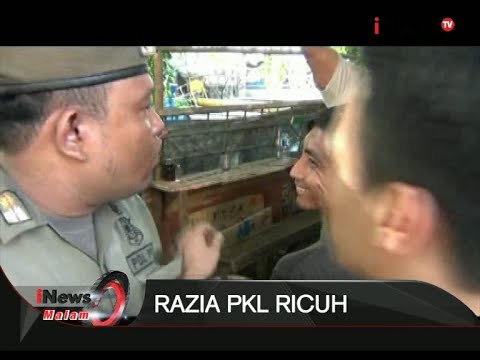 Ricuh Penertiban PKL Di Roxy Mas, Premannya Marah - iNews Malam 04/11