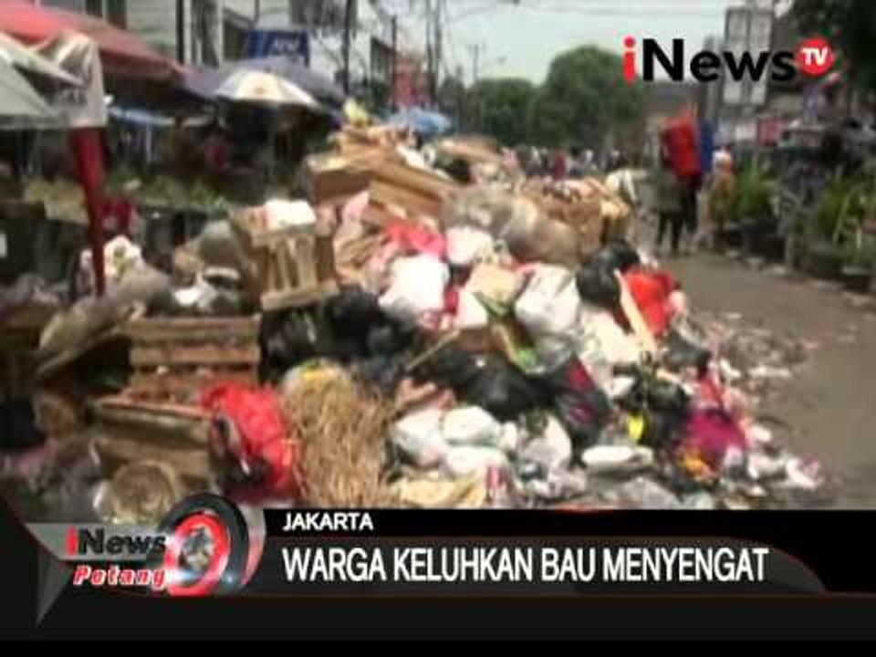 PARAH!!! Sampah Menumpuk Di Ibu Kota - iNews Petang 04/11