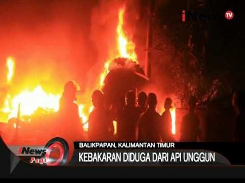 Gudang Limbah Alat Berat Terbakar, Diduga Api Berasal Dari Sisa Api Unggun - iNews Pagi 05/11