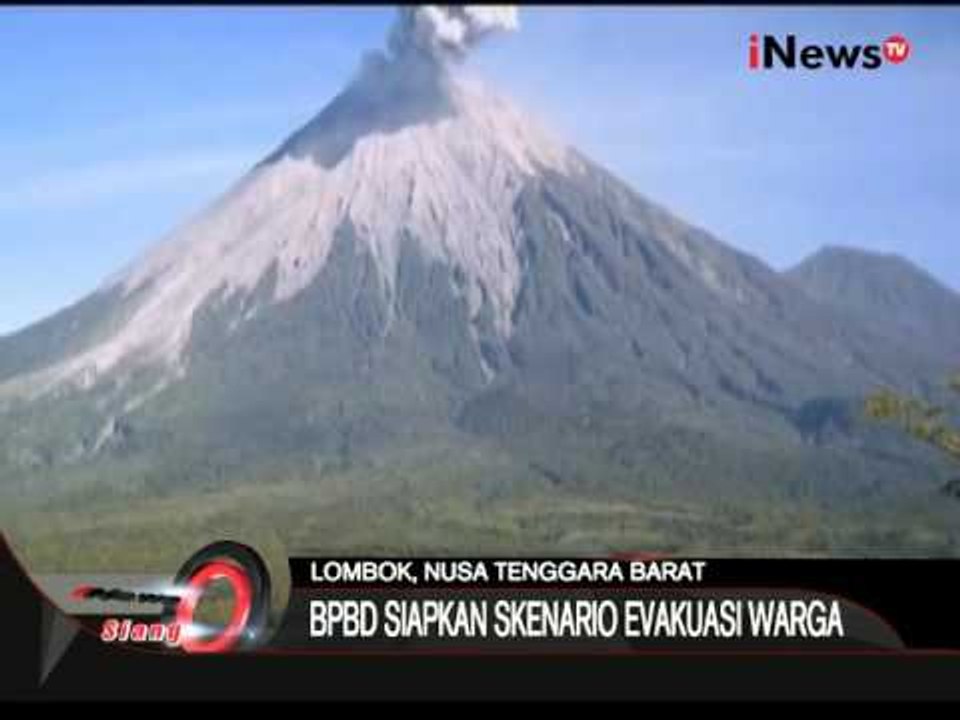 Anak Gunung Rinjani Berstatus Waspada - iNews Siang 04/11