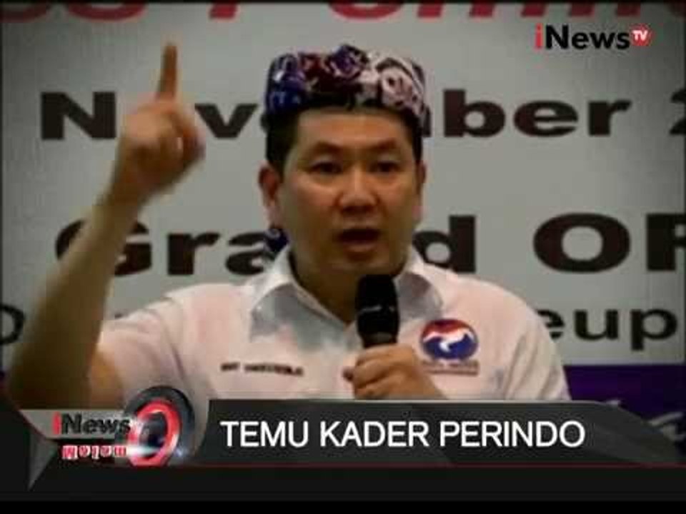 Partai Perindo Targetkan Kepengurusan Hingga Tingkat RW - iNews Malam 04/11